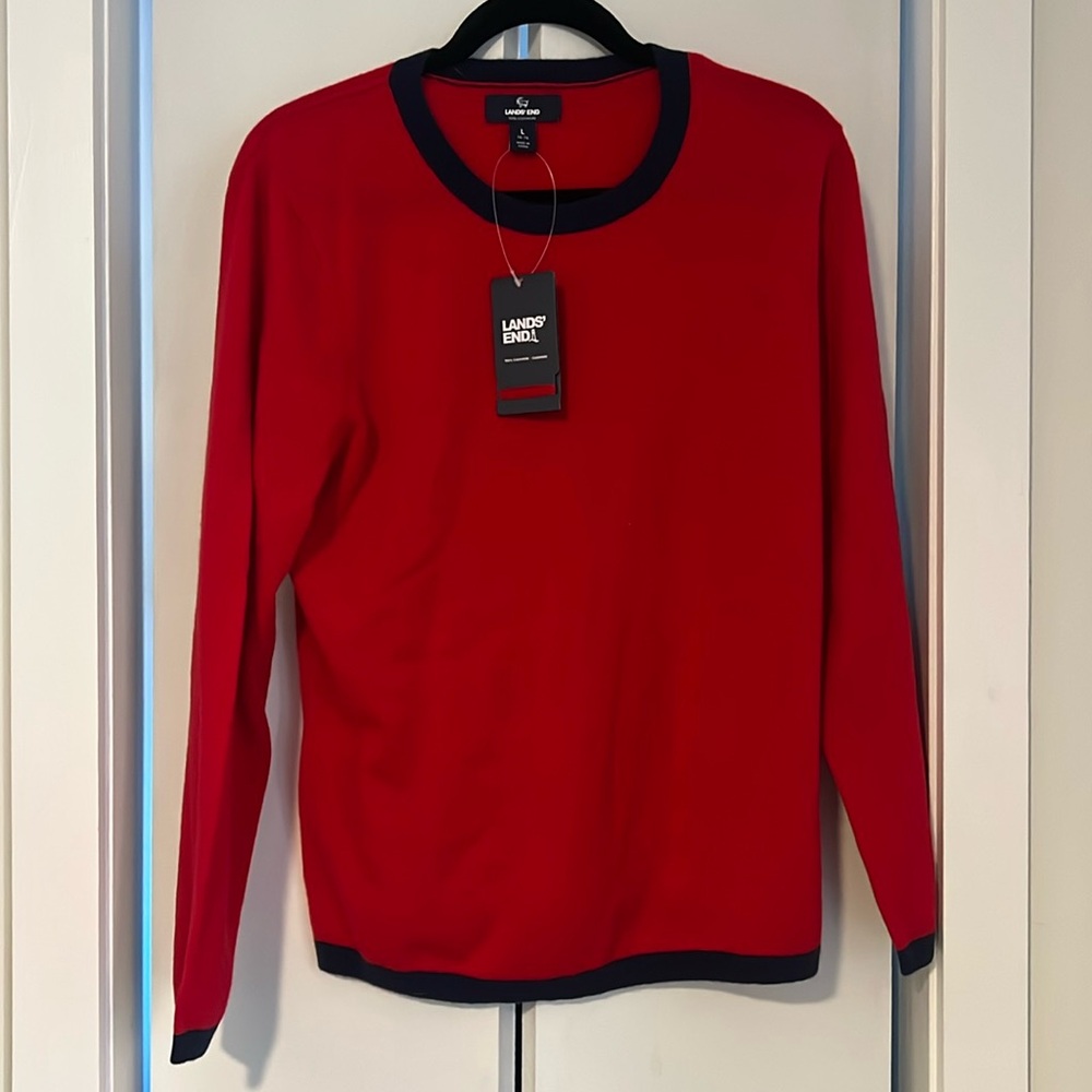 Land's End Cashmere Sweater NWOT